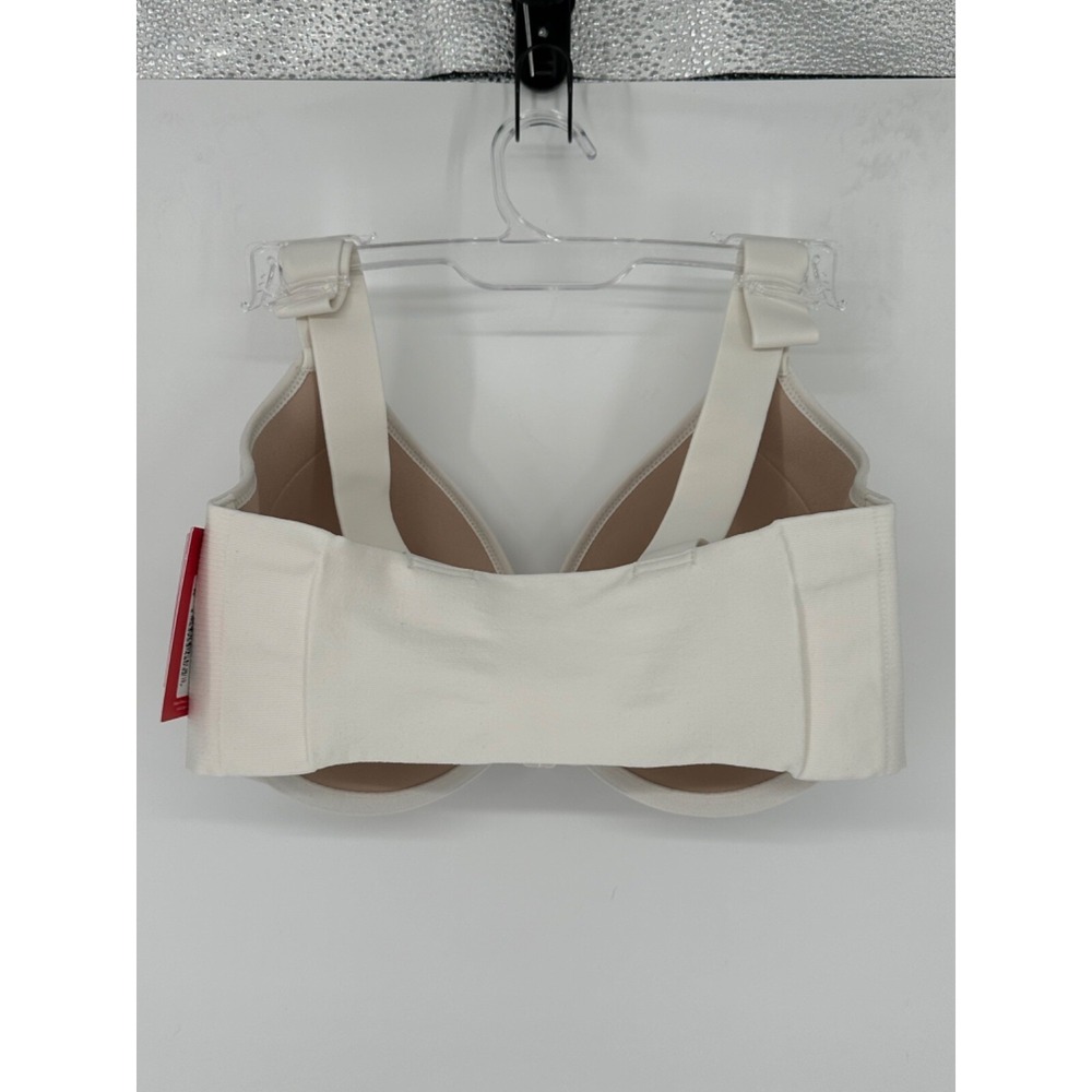 NEW Spanx BRA-LLELUJAH Illusion Lace Full Cover Bra Linen/Champagn Beige Sz 38D - Picture 2 of 3